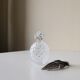 Pineapple cut glass box