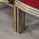 20thc american dining table & four chairs by mcguire
