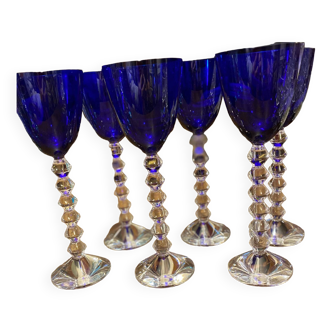 6 Vega crystal stemware by Baccarat