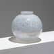 Speckled glass ball vase, 1960s