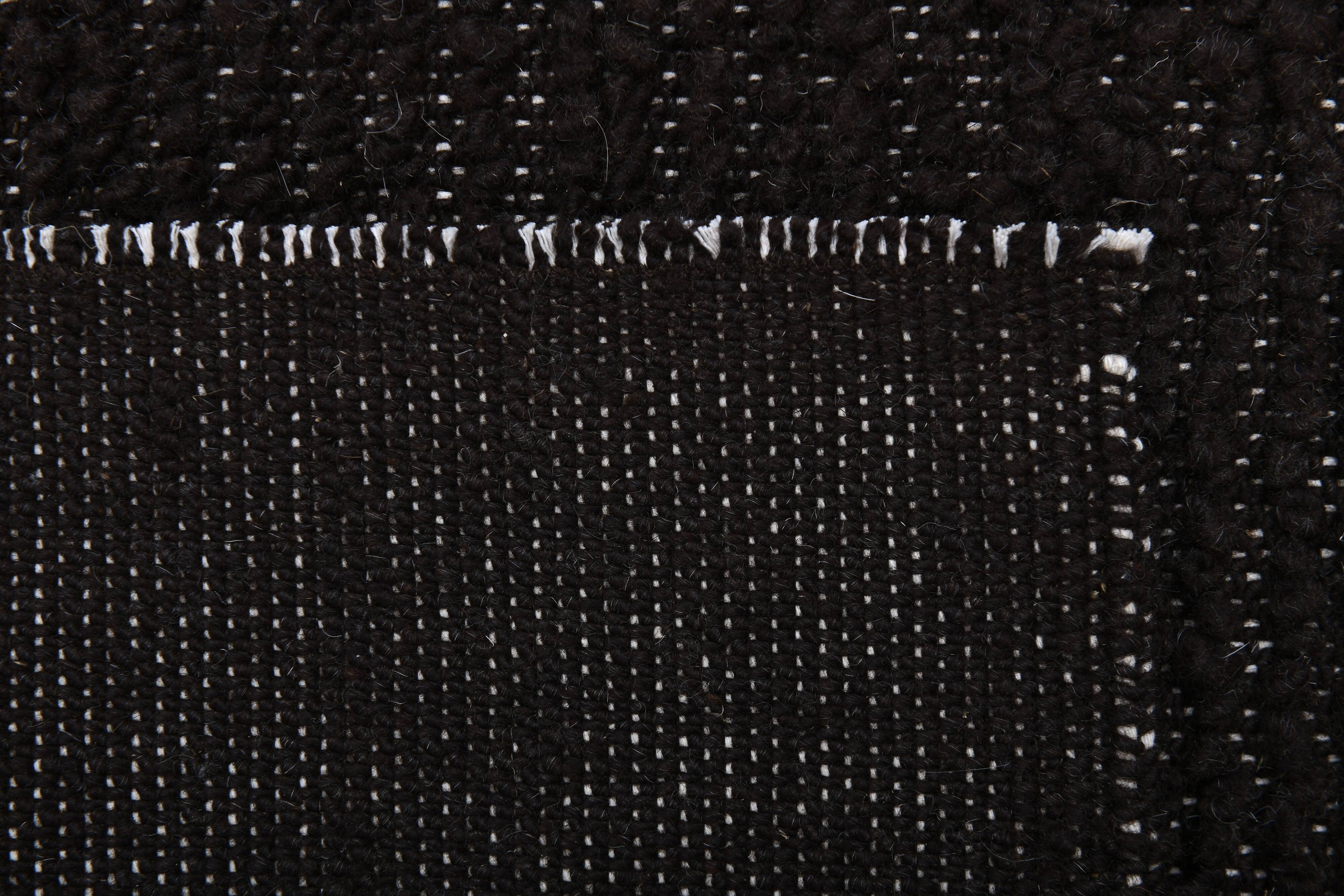 2x8 Dark Brown Vintage Runner Rug 67x240Cm SK 242085