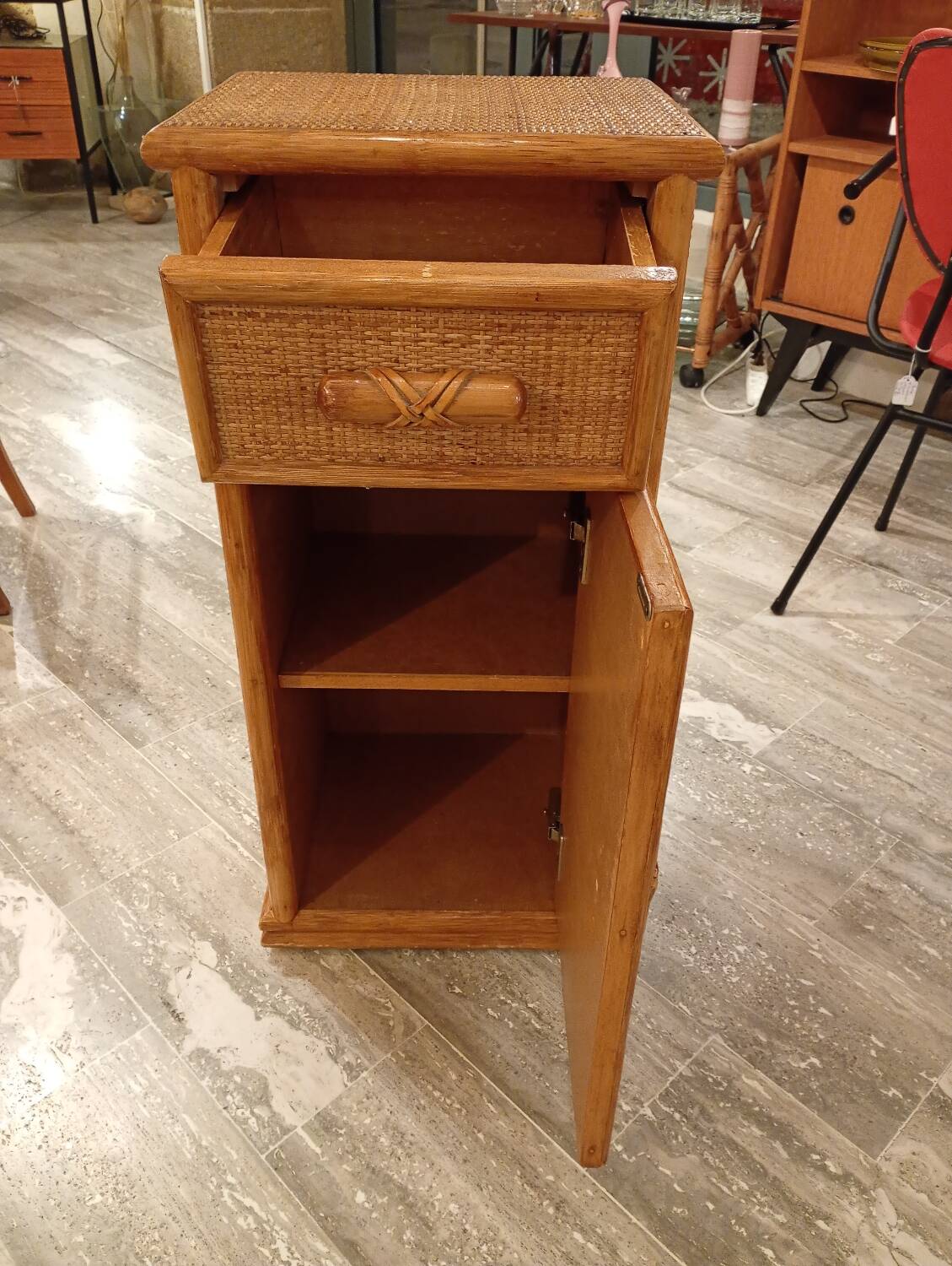 Small rattan furniture
