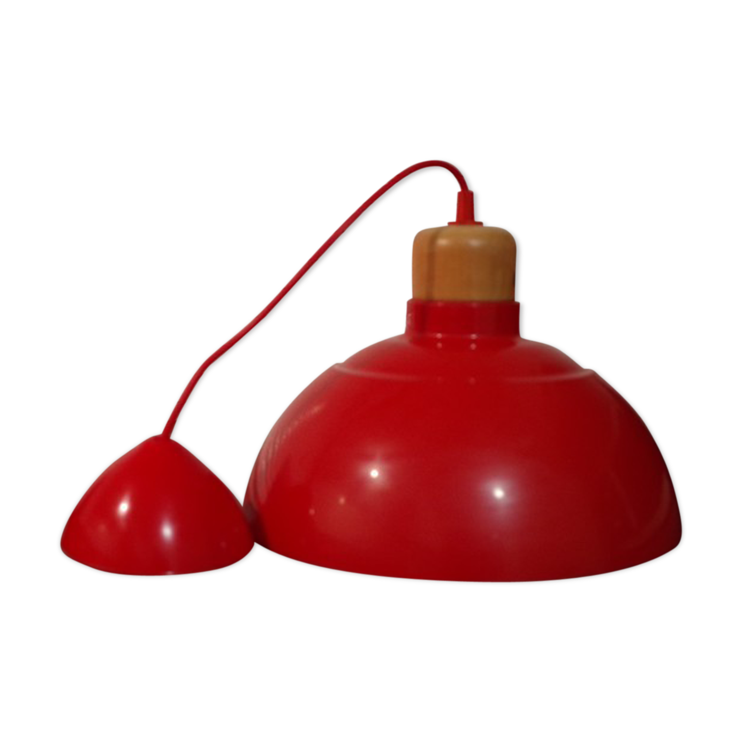 Suspension rouge - année 1960