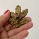 Set of 5 small vintage brass candlesticks / candle holders