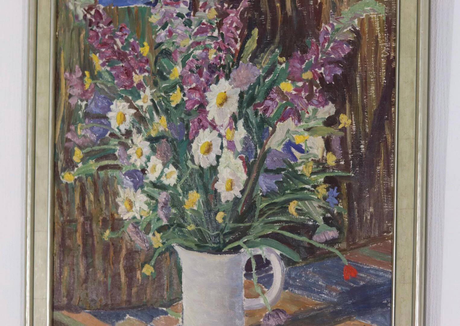Nature morte de fleurs par Bertil Lundgren
