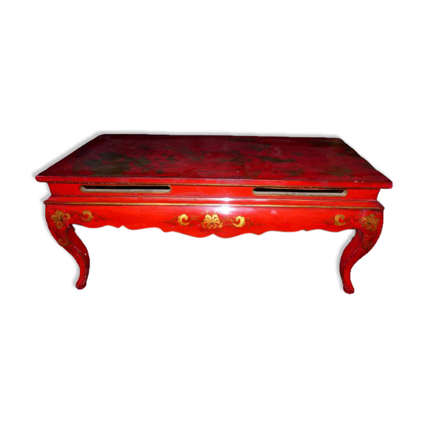 Japanese Coffee Table Chinese Laque Louis Midavaine