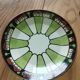 Antique cup and two saucers – Art Deco geometric design