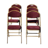 Chaiss de theatre pliable