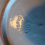 Ceramic plate signed Antoine Fazio