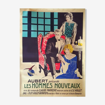 Affiche ancienne cinéma - Les hommes nouveaux