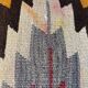Housse de coussin en patchwork turc vintage, 40 x 40 cm