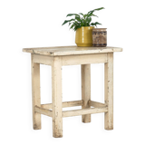 Antique table in solid white pine (circa 1920)