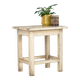 Antique table in solid white pine (circa 1920)