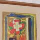 Swedish Oil on Panel – “Abstract Composition” by MARTIN BISSIÈRE, 1952