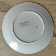6 assiettes à dessert modèle Fontanges par Sarreguemines
