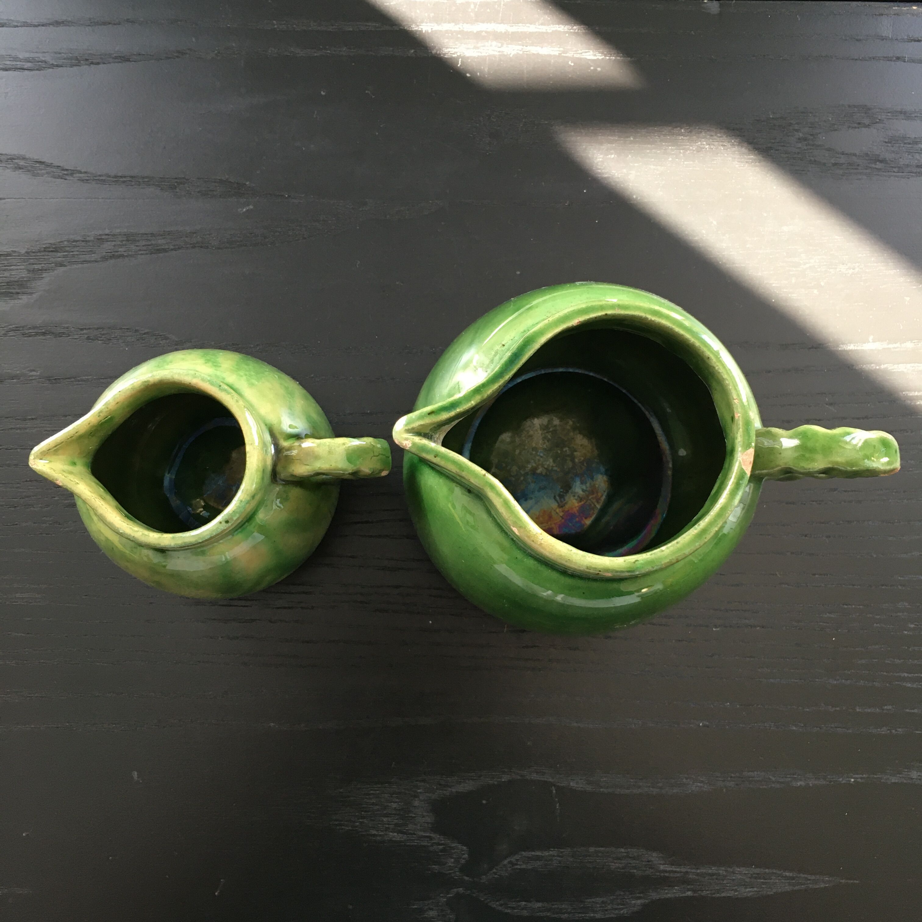 Paire de pichets provençaux