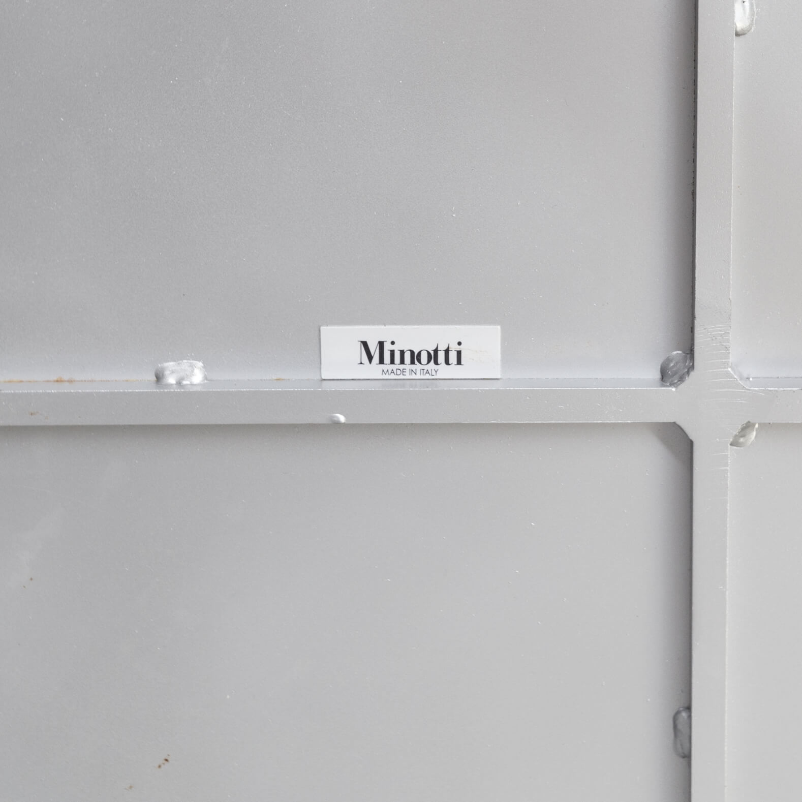 Rodolfo Dordoni ‘duchamp’ metal coffee table for Minotti