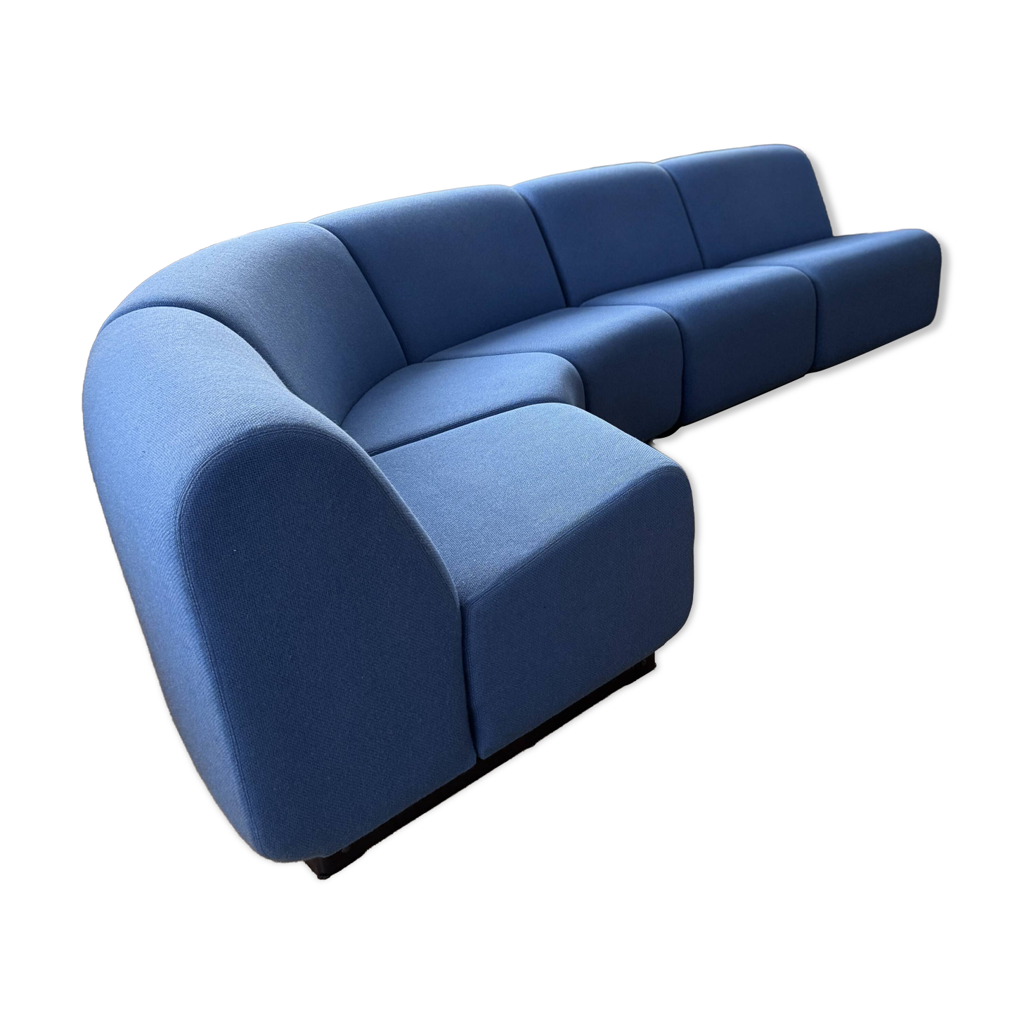 Modular vintage "tappo" bench from the 70s.