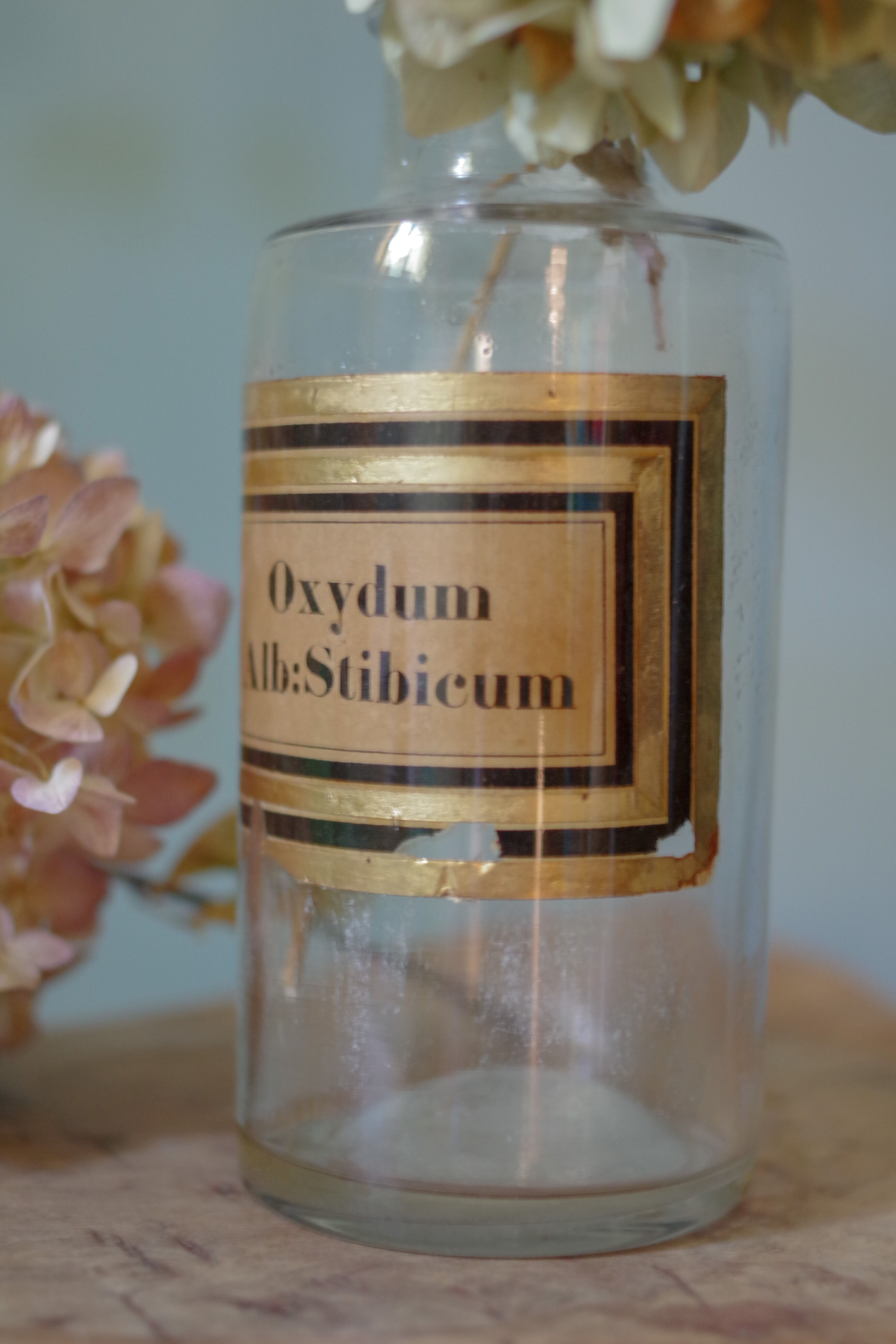 Former pharmacy vintage bottle