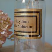 Former pharmacy vintage bottle