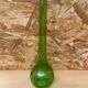 Antique Chianti Dame Jeanne Green Glass Bottle Large Vintage Model