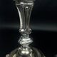 Pair of silver-plated bronze candlesticks, Auguste Monnier Veuve, 1911