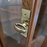 Late 20th Century Vintage Boho Drexel Campaign China Cabinet