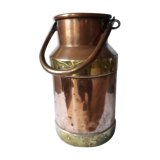 Copper and brass pot