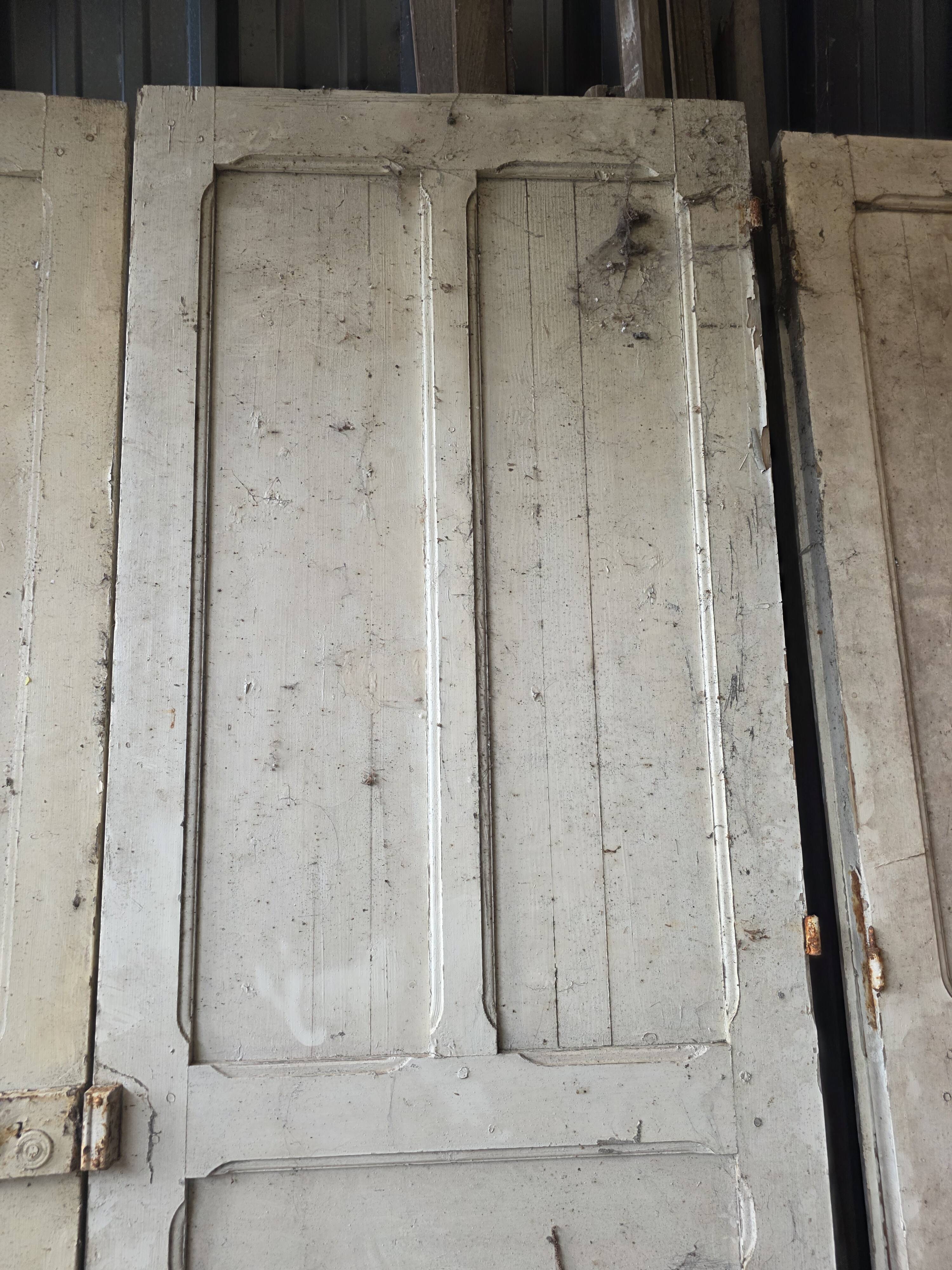 4 old partition doors