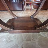 Art deco table with 2 extensions