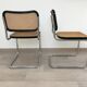Pair Chairs Cesca B32 Marcel Breuer Cidue 70s
