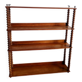Napoleon III twisted column wall shelf