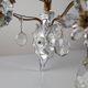 Large Italian Wall Sconce in Cut Crystal