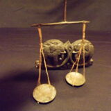 Burmese opium scale