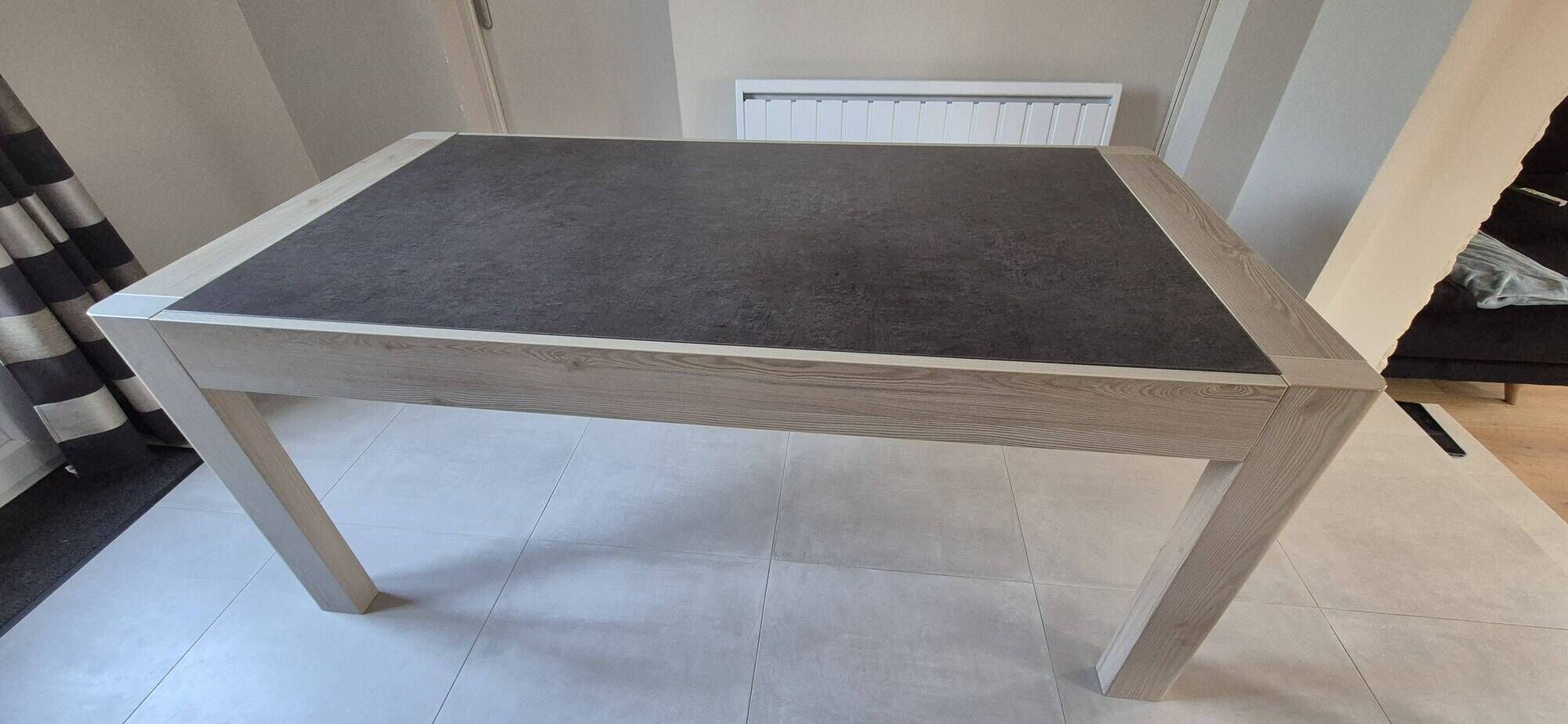 Contemporary minimalist dining table