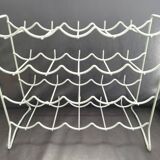 Metal bottle holder Céladon green