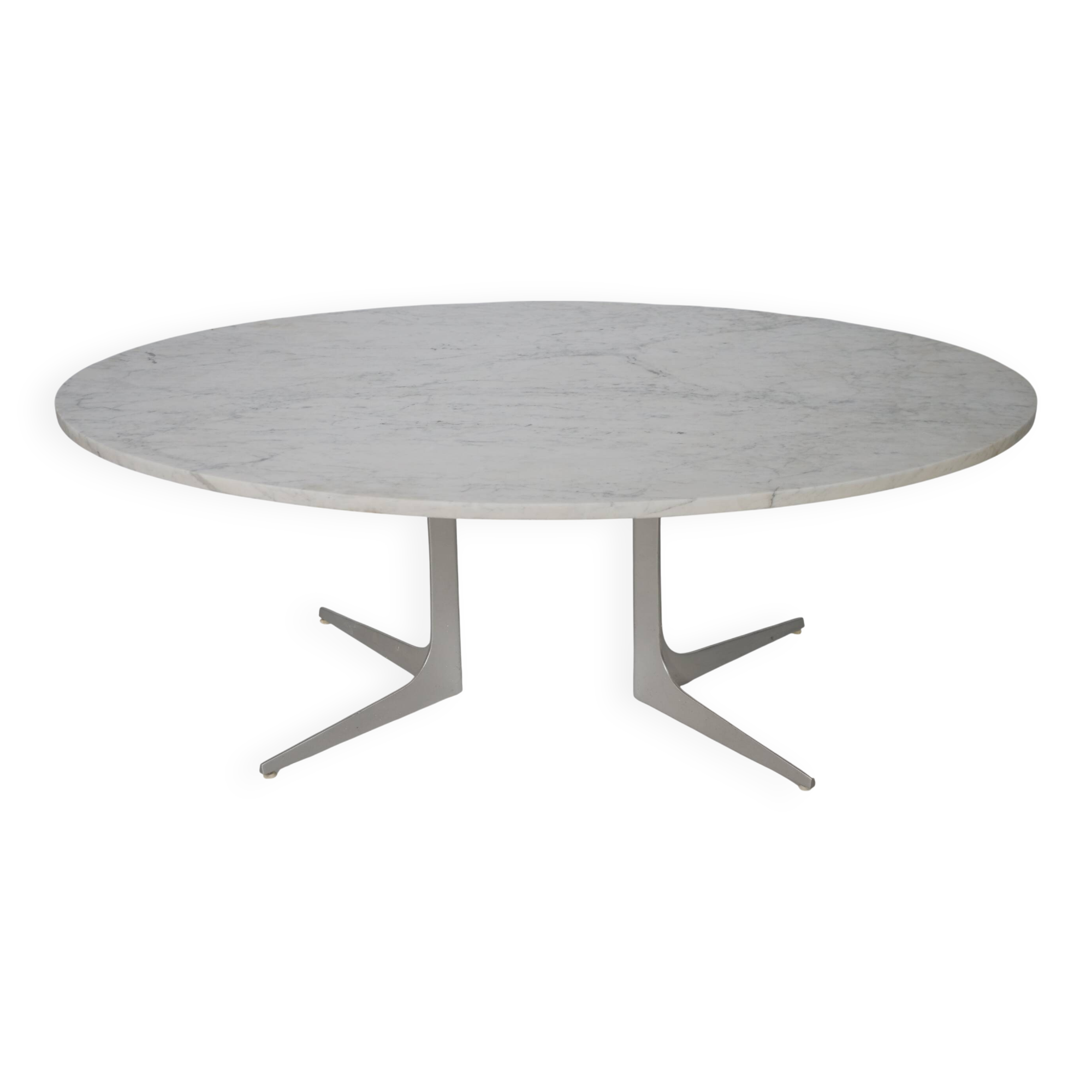 Marble coffee table by Herbert Hirche for Christian Holzäpfel, 1960s