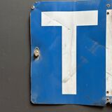 Tir truck plate vintage european industrial metal signs decoration man cave