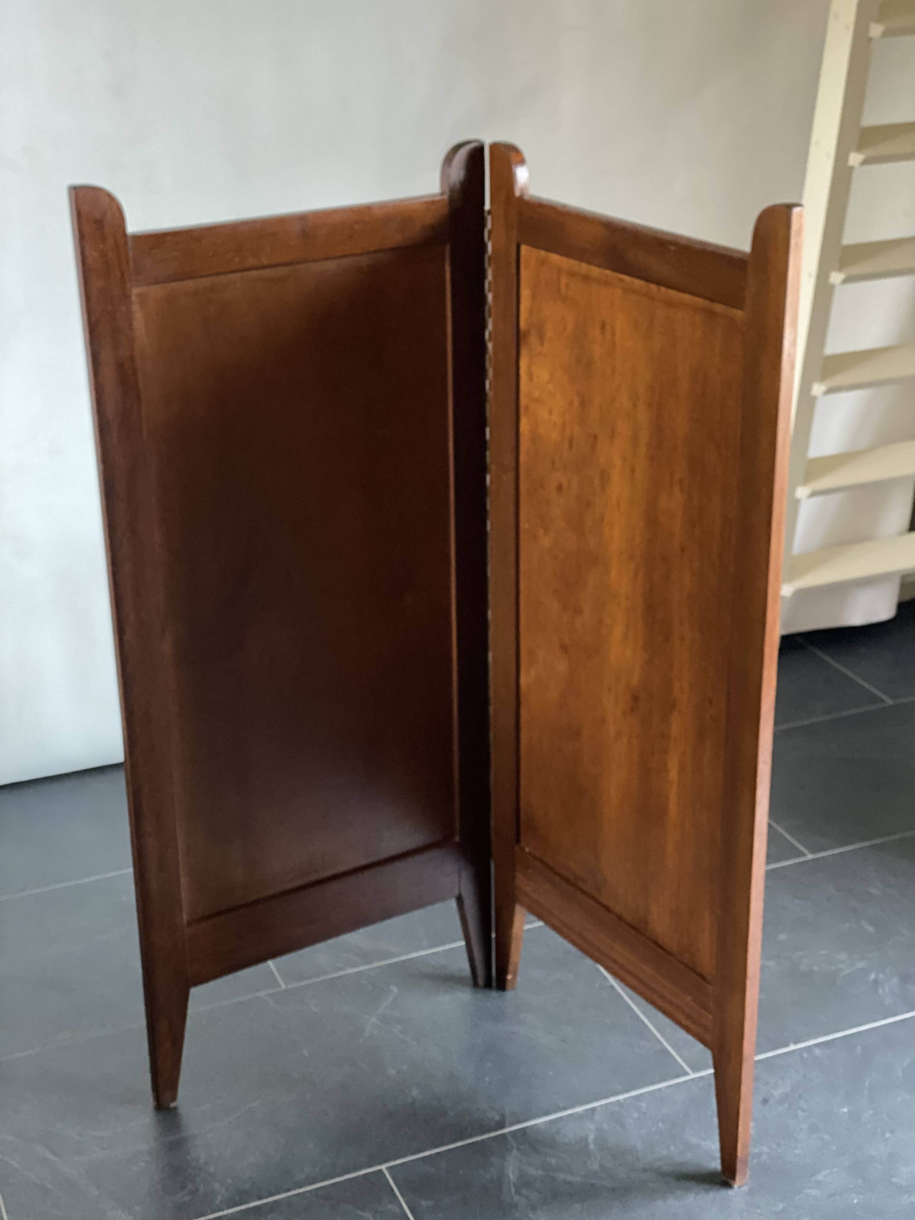 Paravent vintage en chêne