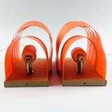 Pair of Scandinavian Model V 311 Wall Lights by Hans-Agne Jakobsson for Ellysett, Sweden, 1970s