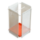 Modernist perforated metal umbrella stand from the 60s/70s
