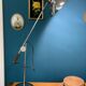Lampe chromée Aluminor 1970