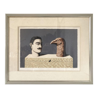 Lithograph "Pierreries" René Magritte