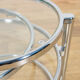 Mid-Century Chrome and Glass Coffee Table by Milo Baughman, USA, 1970s