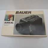 vintage camera super 8 sound brand "bauer"