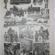 Lithograph • The old post office, mail, letter • Original engraving from 1898