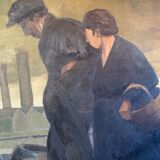 Oil on canvas by Berger