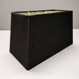 Druline ~ contemporary living room lamp ceramic silver black shade