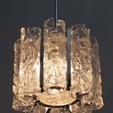 Carlo Nason Postmodern Italian Murano Glass Chandelier for Mazzega, 1970s