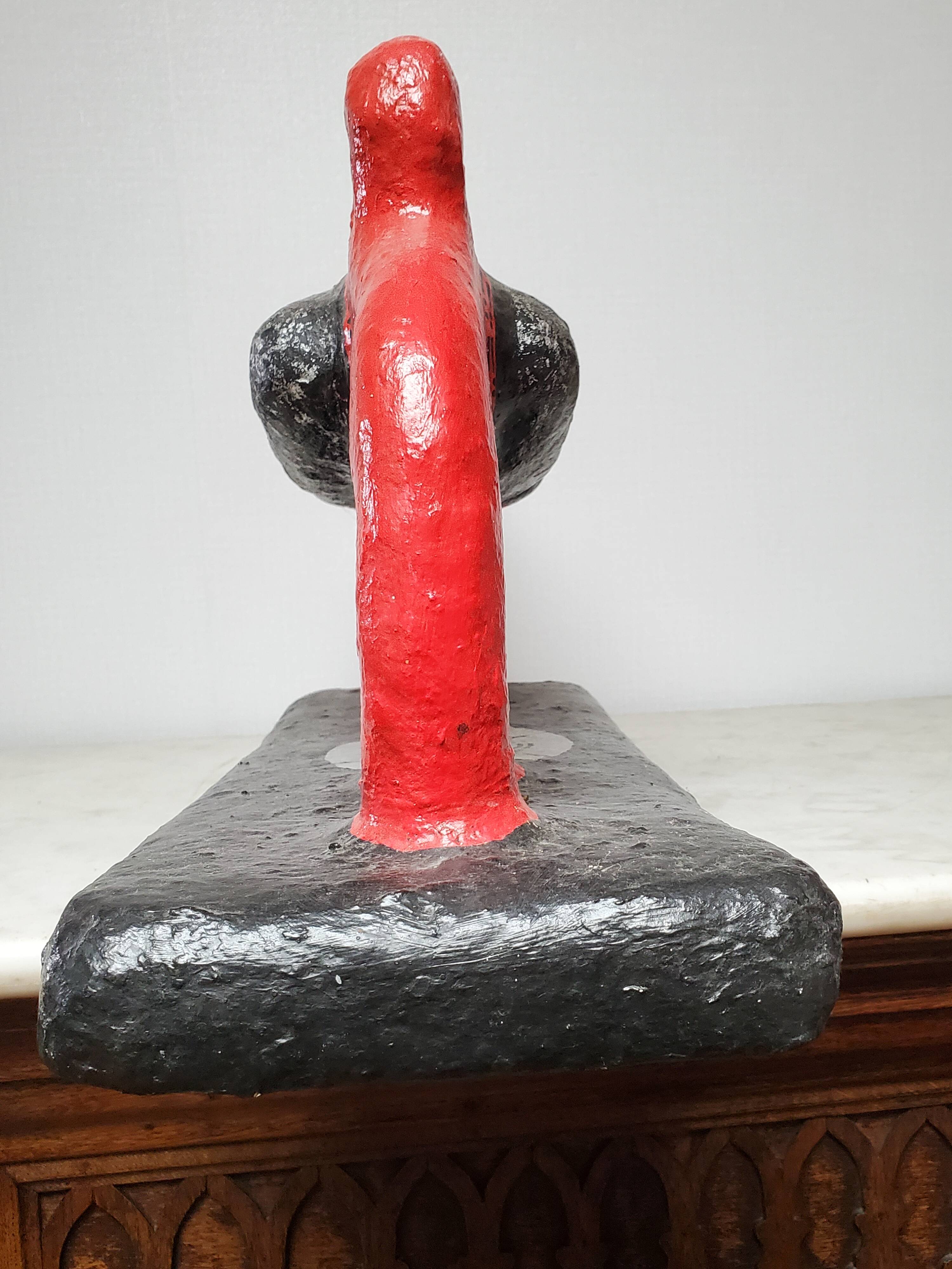 Sculpture papier maché - KAJ - FIKAJA (1959)